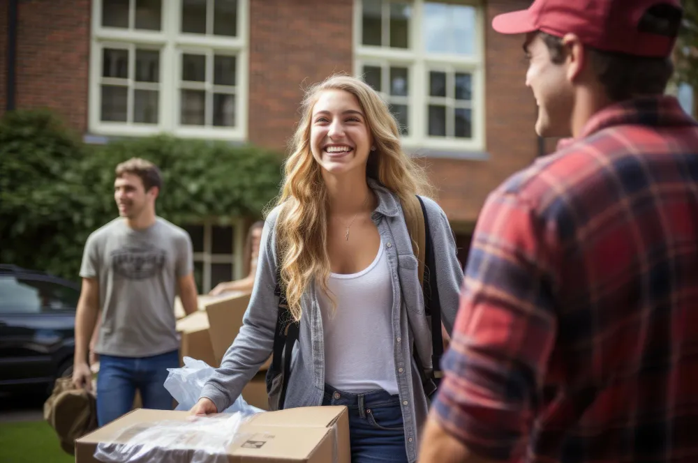 Studenten verhuizing
